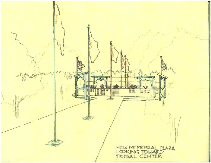 architectural landscape design print