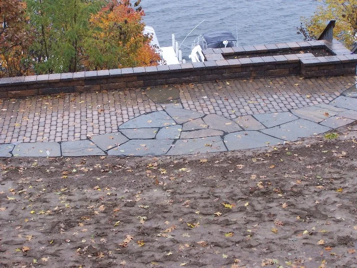 stone walkway