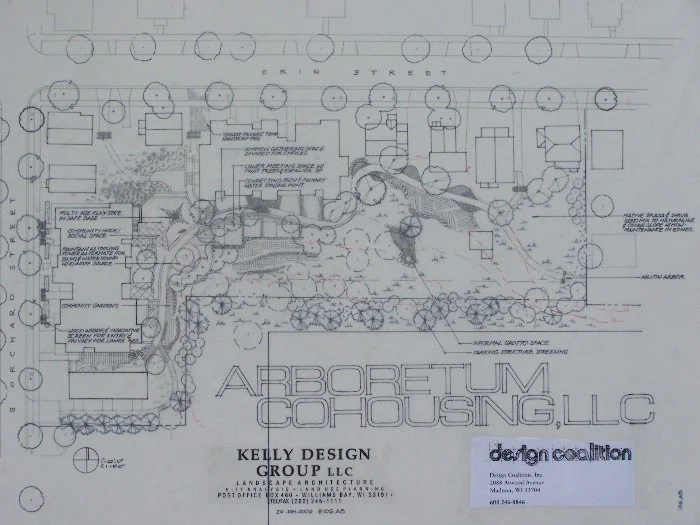 architectural landscape design print