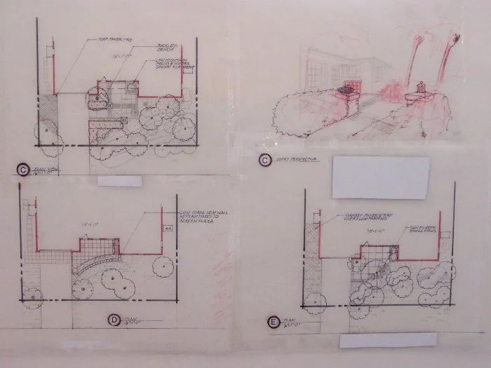 architectural landscape design print