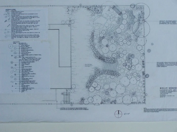 architectural landscape design print