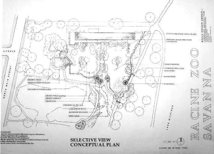 architectural landscape design print conceptual plan