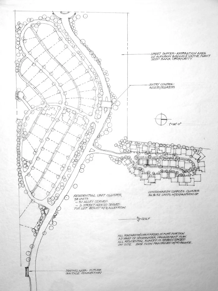 architectural landscape design print