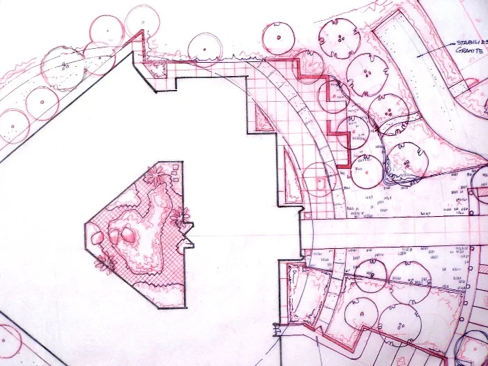 architectural landscape design print