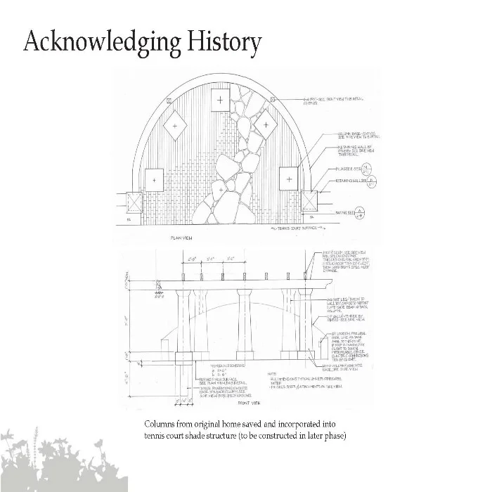 architectural landscape design print